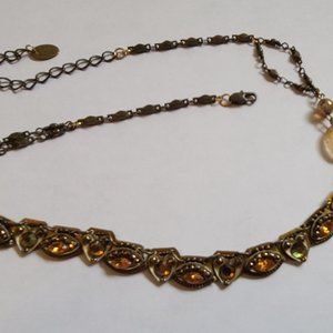 Vintage Adaya necklace & earring set